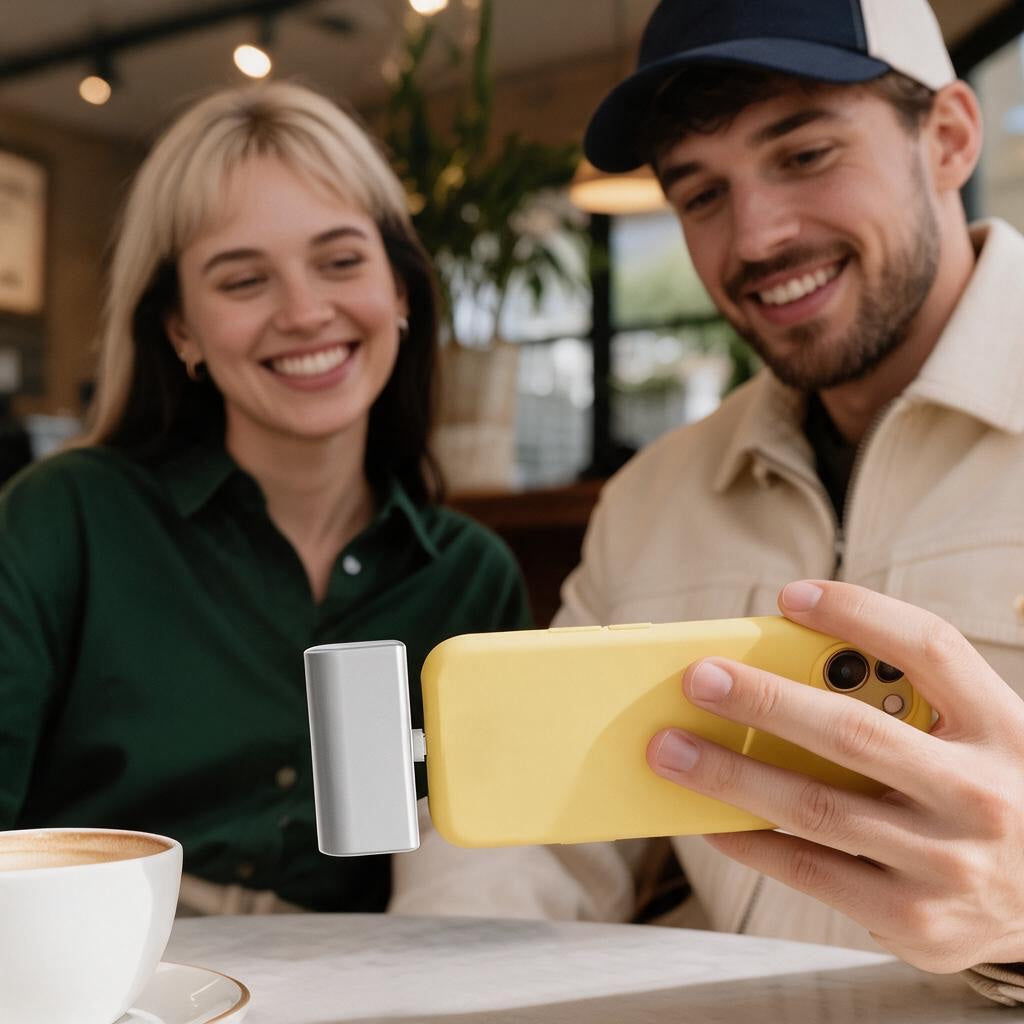 VoltPocket Mini™ - Ultra-Compact Capsule Power Bank